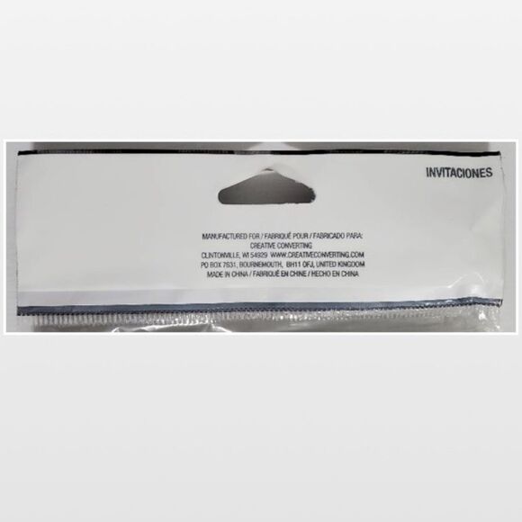 New Invitations Cards Universal All Occasions Gold Black - Picture 7 of 11